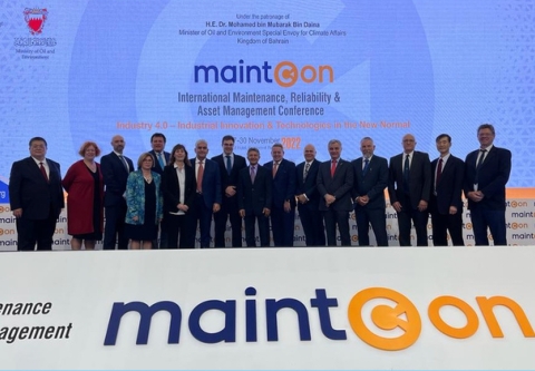 Group photo of GFMAM representatives at MaintCon 2022